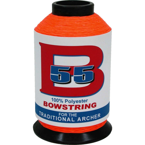 BCY B55 Bowstring Material, 1/4 lbs, Fluorescent