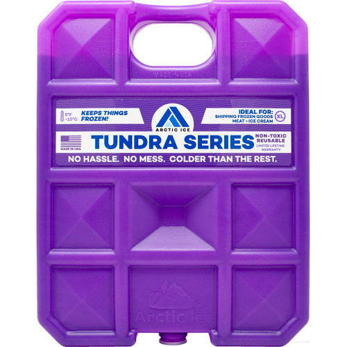 Arctic Ice 1207 Tundra Series Reusable Ice Pack, 5 lbs, Purple