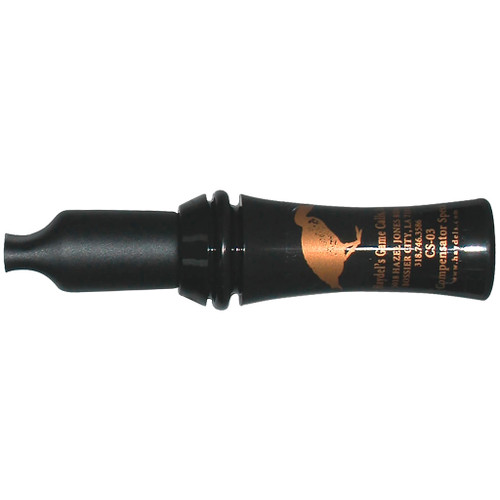 Haydel Game Calls CS-03 Compensator Speck Call, Black