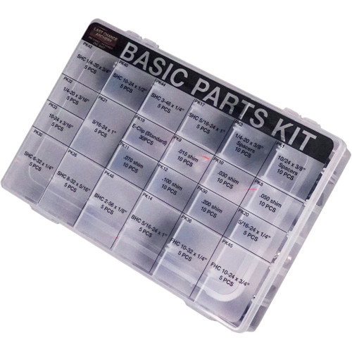 Last Chance Archery BPK1001 Basic Parts Kit, Clear