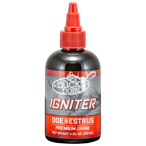 Buck Bomb HS-BB-200008 Doe N Estrus Igniter 4 Ounce, Red