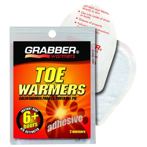 Grabber TWES Toe Warmers Orange, 1 Pack