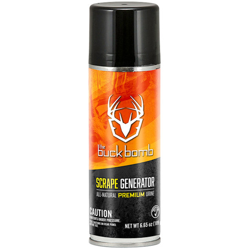Buck Bomb HS-BB-200026 Aerosol Scrape Generator 6.65 Ounce, Black