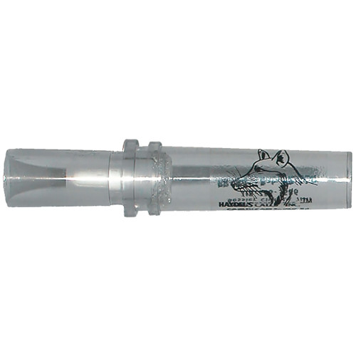 Haydel Game Calls BR-84 Dual Baby Rabbit Coaxer Predator Call, Clear