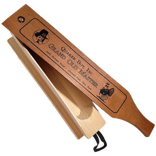 Quaker Boy 13601 Grand Old Master Turkey Box Call, Brown