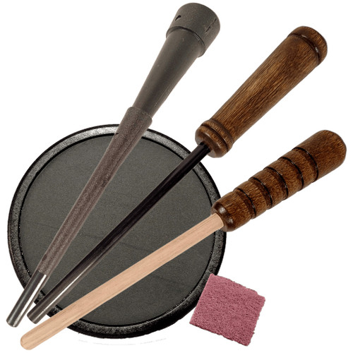 Quaker Boy 13710 Triplet Turkey Slate Call, Black