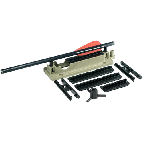 Goat Tuff 1230 Crossbow Arrow Fletcher, Black
