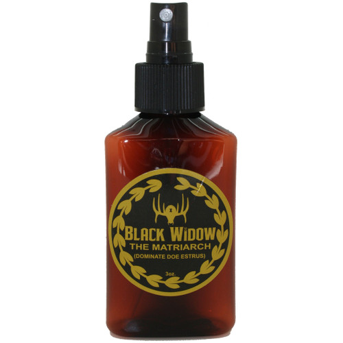 Black Widow G0380 The Matriarch Premium Estrus Deer Scent, 3 Ounce, Brown, 1 Pack