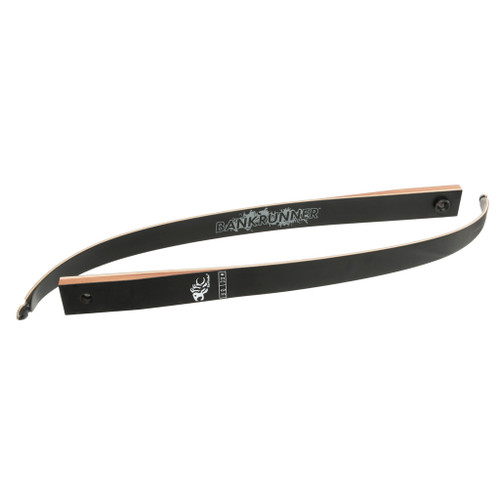 Fin-Finder 81386 Bank Runner Recurve Limbs 58 Inches, 35 lbs., Black