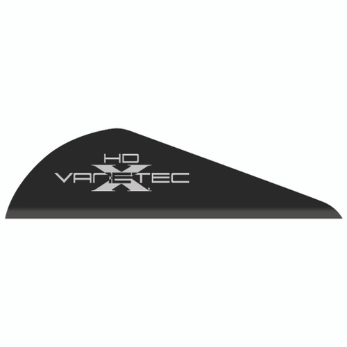 Vanetec HD20-13 HD Vanes, 2 Inches, Black, 100 Pack
