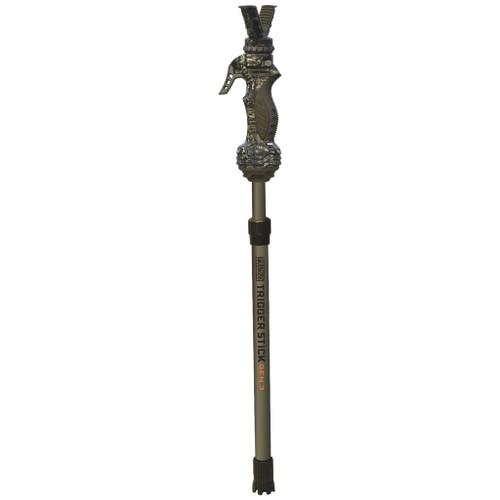 Primos 65810 Trigger Stick Gen 3 Dark Earth, 21-30 Inches Monopod, Green