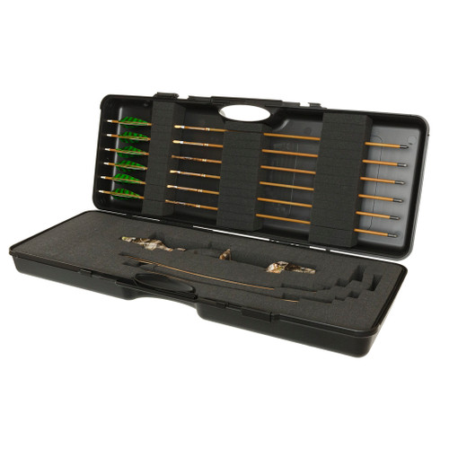 October Mountain Hard Bow Case, Take-Down Recurve, 33 Inches, Black