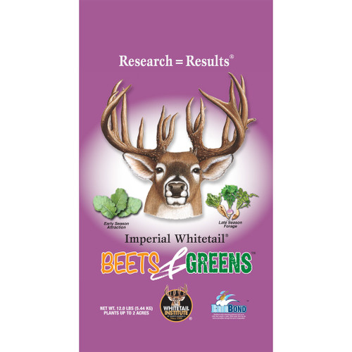 Whitetail Institute BG3 Beets and Greens Seed, 3 lbs, White