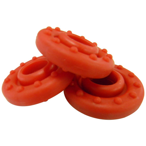 BowJax 1107red Silence Saver Stabilizer Dampeners, 3/4 Inches, Red, 3 Pack