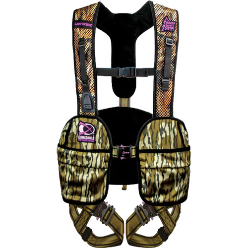 Hunter Safety System Lady Hybrid Harness, Mossy Oak Camo