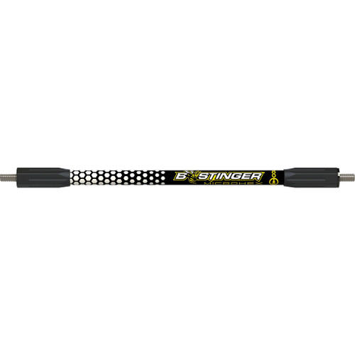 Bee Stinger MHXTARVBV212 MicroHex V-Bar Stabilizer, 12 Inches, Black/White