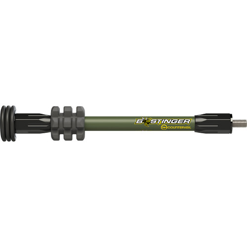 Bee Stinger MHX10OL MicroHex Hunting Stabilizer, 10 Inches, Olive