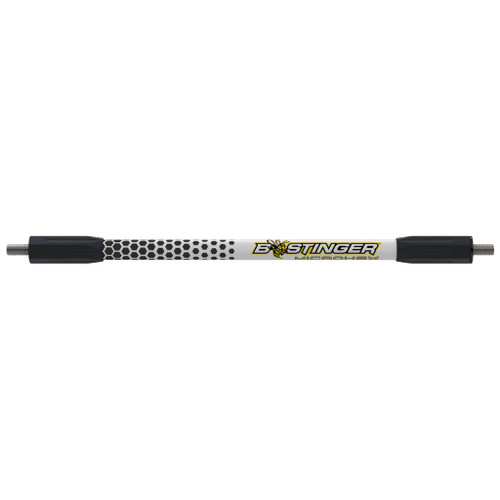 Bee Stinger MHXTARVBV215 MicroHex V-Bar Stabilizer, 15 Inches, Black/White