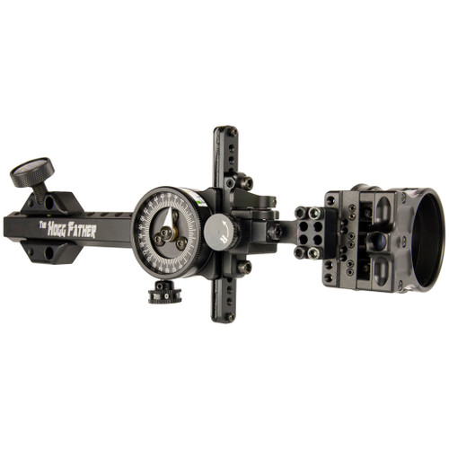 Spot Hogg HF3LH10MRT Hogg Father Sight, 3 Pin, .010, Black, Left Hand