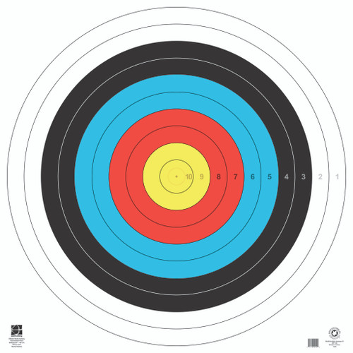 Maple Leaf Press WP-122 Target Face, Waterproof, 122 cm, Multicolor, 15 Pack