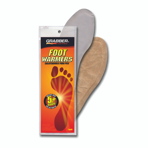 Grabber FWMLES-30 Insole Foot Warmers Medium/Large White, 30 Pack