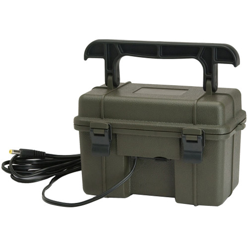Stealth Cam STC-12VBB 12V Battery Box, Green