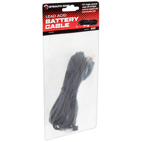 Stealth Cam STC-CBL Battery Cable, 10 Feet, Black