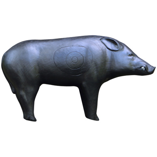 Real Wild 3D550BB Black Boar Target, Black