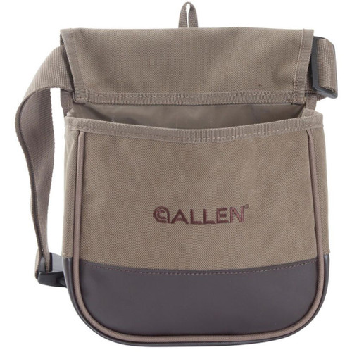 Allen Company 2306 Select Canvas Double Compartment Shell Bag, Olive Green