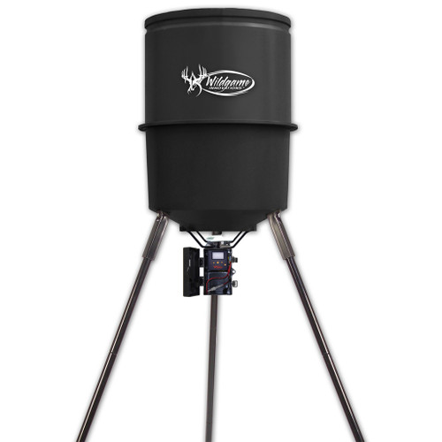 Wildgame Innovation WGI-WGIFD0025 Quick Set, 225 Feeder, Black