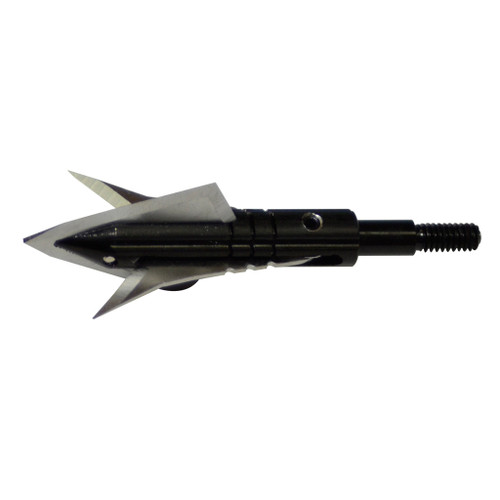 Xecutioner 6157 Broadheads, Hybrid Expandable, 125 Grain, Black, 4 Pack