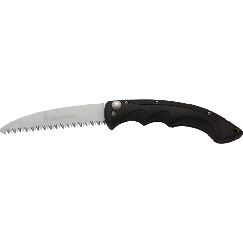 Browning 322922 Folding Camp Saw, Push-Pull Teeth, 5.25 Inches, Black