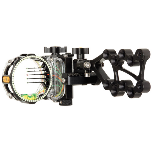 Trophy Ridge AS825R10 React Pro Sight, 5 Pin, .010, Black, Right Hand
