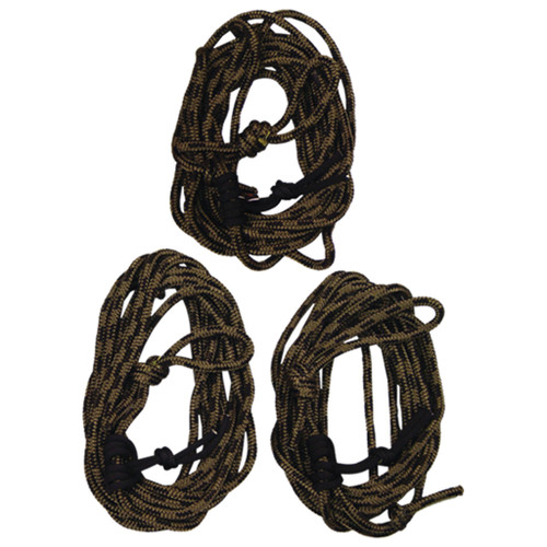 Summit SU83102 Safety Line with Dual Prussic Knots, 30 Feet, Green, 3 Pack