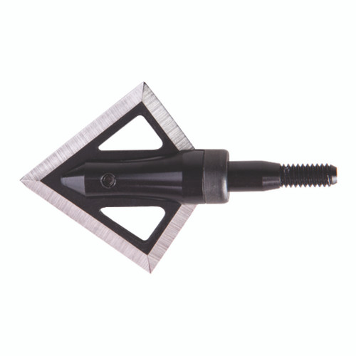Magnus BH125-2 Black Hornet Broadheads, 2 Blade, 125 Grain, Black, 3 Pack