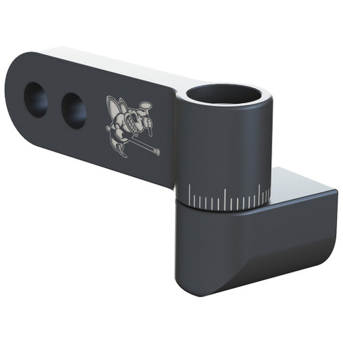 Bee Stinger BSSBA Adjustable Side Bar with Machined Teeth for Tight Fit and No Slip, Black
