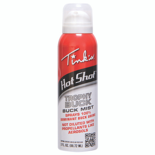 Tink's W5314 Hot Shot Trophy Buck Urine Mist, White, 3 Ounce