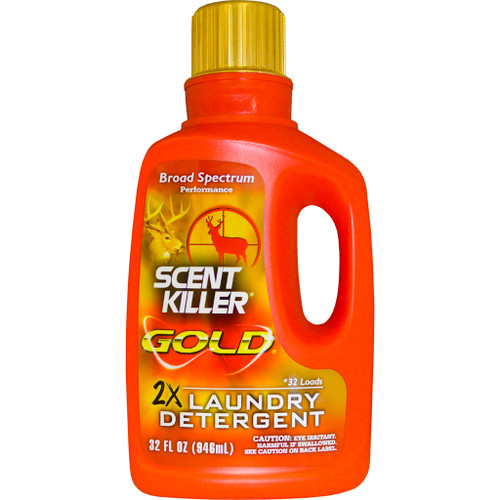 Wildlife Research 1249 Scent Killer Gold Detergent, 32 Ounce, Yellow