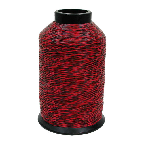 BCY 452X Bowstring Material, 1/8 lbs, Red/Black