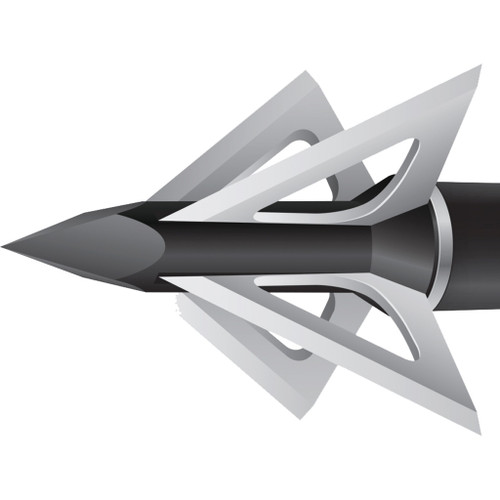 Slick Trick 15STX100 Crossbow Trick Broadhead, 100 Grain, Black, 4 Pack