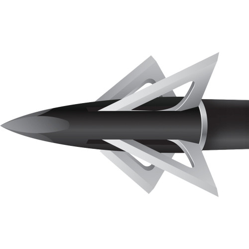 Slick Trick 15STX150 Crossbow Trick Broadheads, 150 Grain, Black, 4 Pack