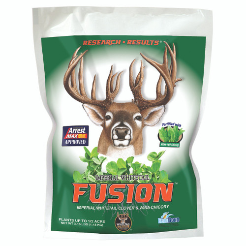 Whitetail Institute FUS315 Fusion Seed, 3.15 lbs, White