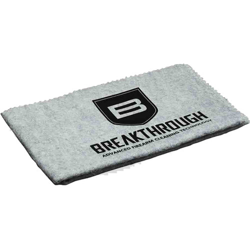Breakthrough BT-SGC Weatherproof Silicone Cleaning Cloth, 12 x 14 Inches, Grey