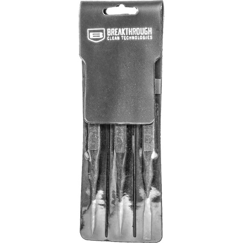 Breakthrough BT-FRPP-3PK Double Ended Picks Fiber Reinforced Polymer, Black, 3 Pack