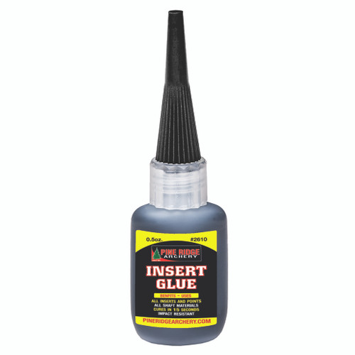 Pine Ridge 2610 Insert Glue, 0.5 Ounce, Black