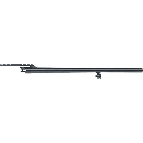 Mossberg 92056 500 Slug Barrel 12 Gauge, 24 Inches, Integral Scope Base, Fully Rifled, Blue