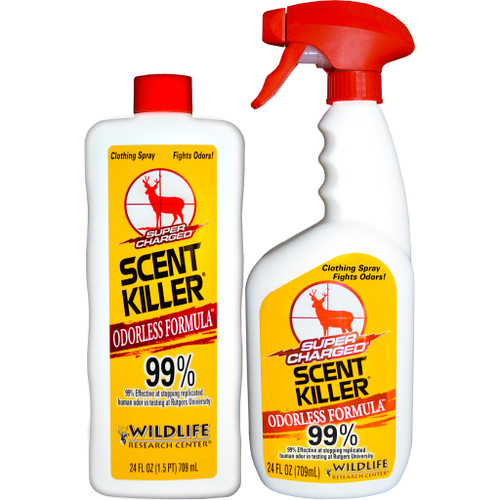 Wildlife Research 559 Scent Killer Spray Combo, 24 Ounce, White, 2 Pack