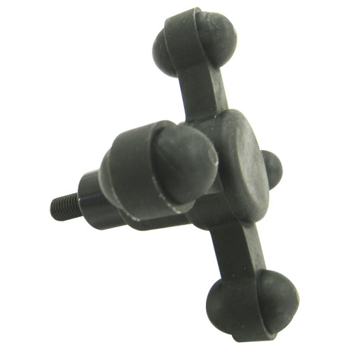 BowJax 1068 MaxJax Stabilizer Module for Archery Vibration Dampening, 2 Inches, Black, 1 Pack