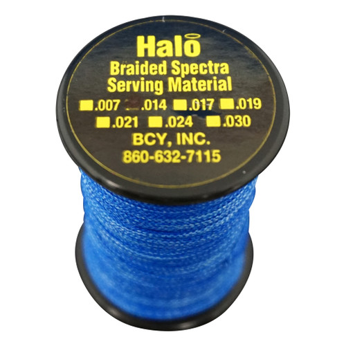 BCY Halo Serving Material, 0.014 Inches, 120 Yards, Royal Blue
