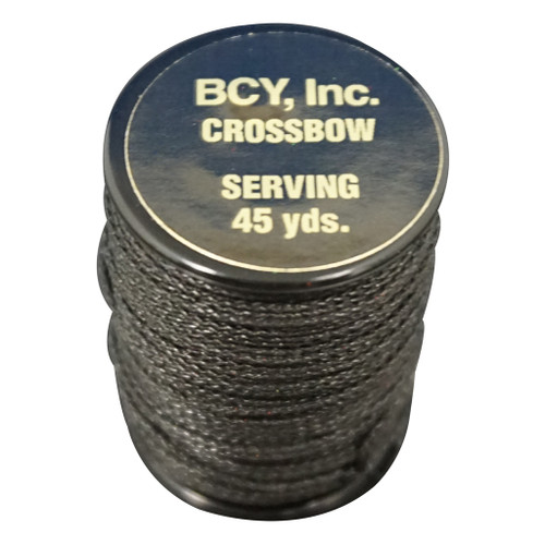 BCY Crossbow Center Serving Braided Spectra, 175 lbs Test, 0.030 Inches, 45 Yards, Black